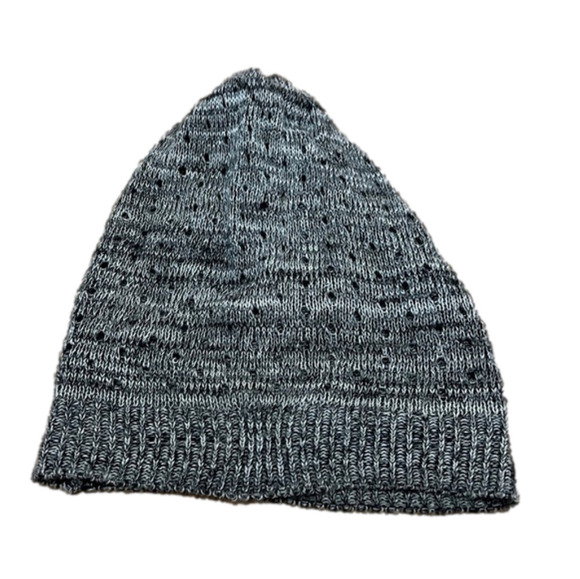 Gray Knit Beanie - Picture 1 of 3